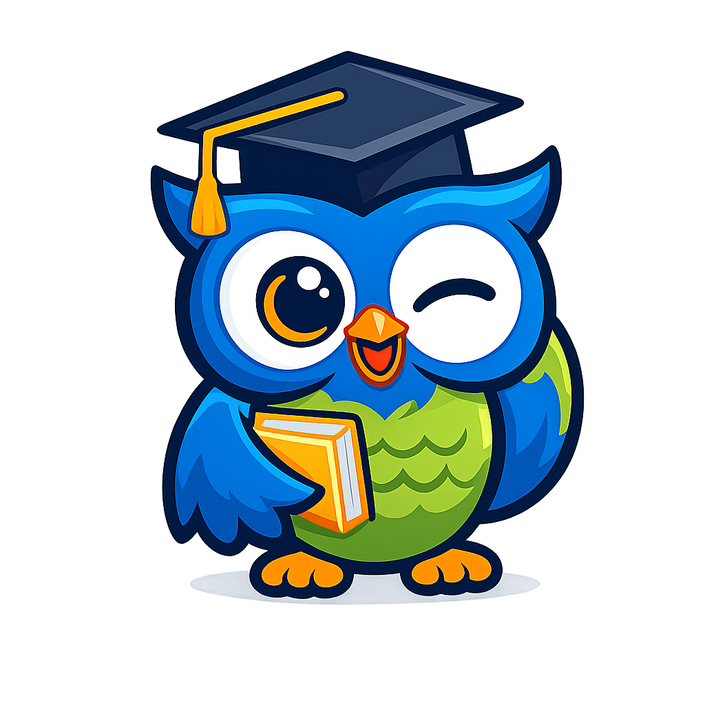 YearWise owl mascot